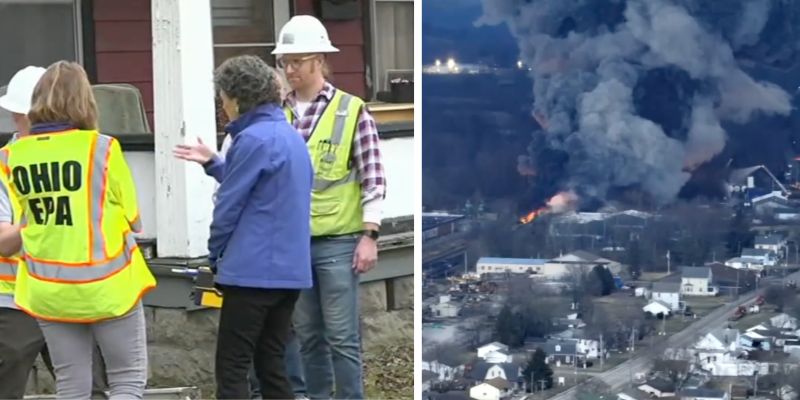 CDC inspectors report headaches, nausea amid East Palestine clean up
