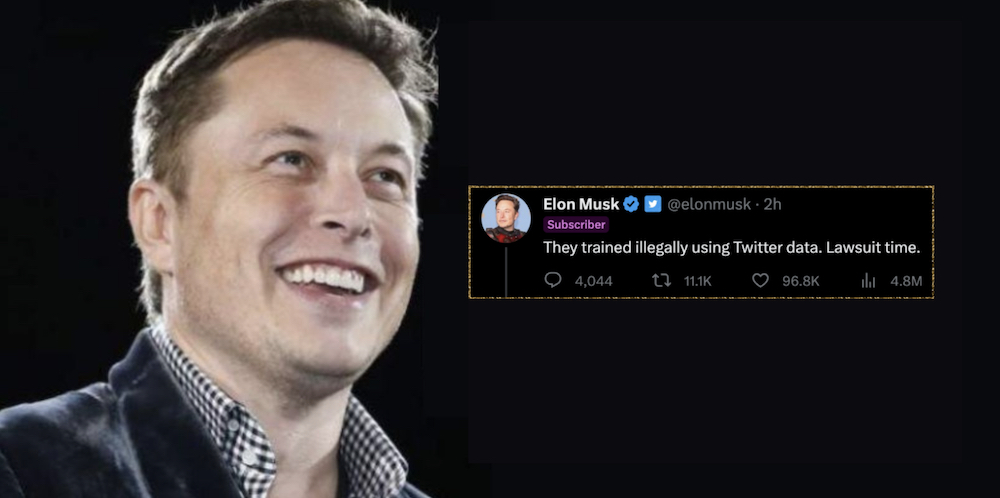 Elon Musk threatens to sue Microsoft, claiming tech giant was 'illegally using Twitter data'