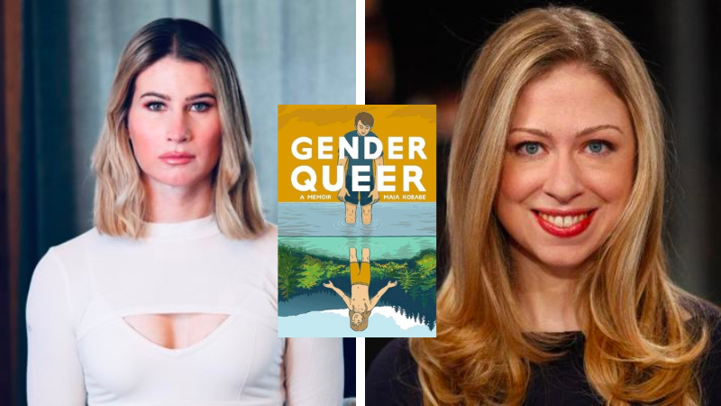 Media Matters' LGBTQ director accidentally admits book she and Chelsea Clinton want on school shelves is pornographic