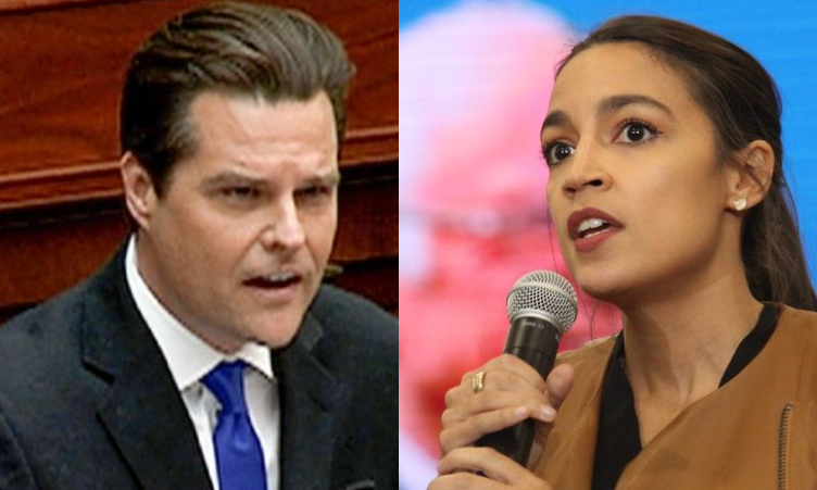 BREAKING: AOC and Matt Gaetz join forces on bill to ban lawmakers from owning stock