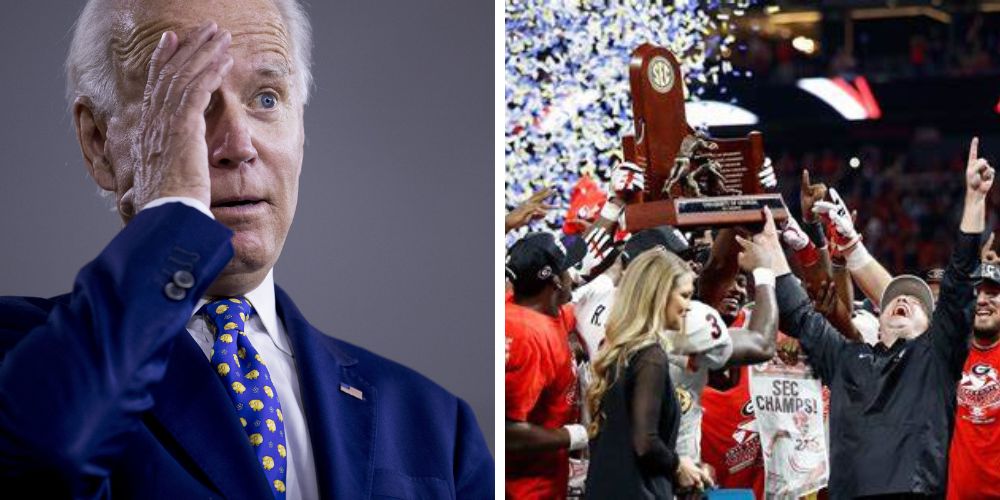 National Champion Georgia Bulldogs football team REJECTS Joe Biden's invitation to White House