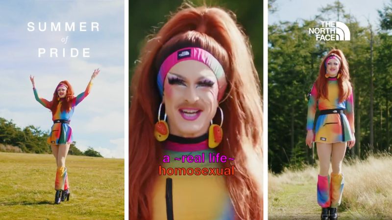 North Face launches 'Summer of Pride' tour featuring drag queen Pattie Gonia