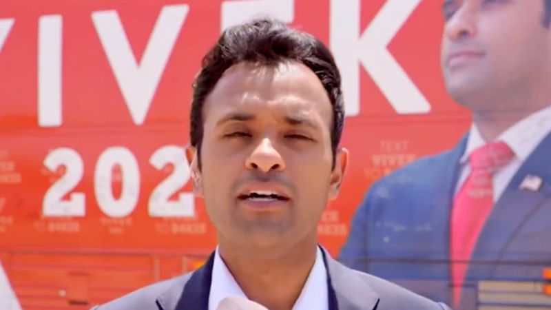 GOP presidential candidate Vivek Ramaswamy asks for campaign donations in Bitcoin