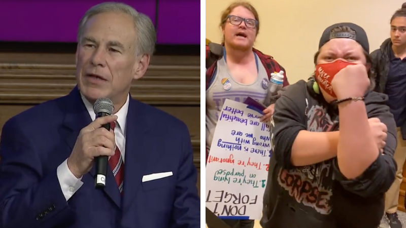 Texas governor signs bill to criminalize child sex changes