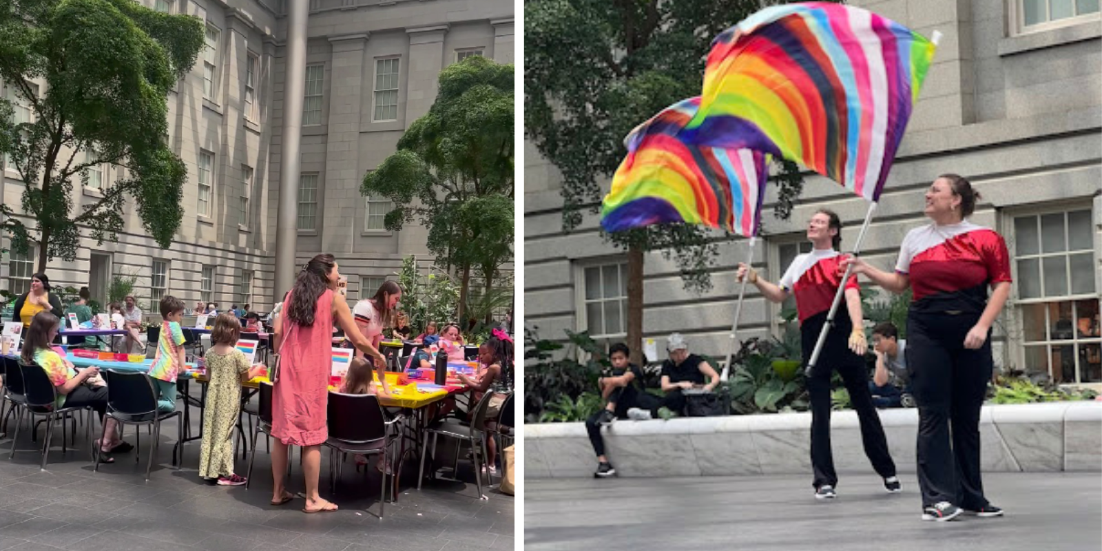 EXCLUSIVE: Smithsonian targets toddlers with Pride flag tutorial