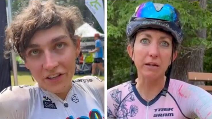 Male cyclist BRAGS after beating women in NC race; female runner-up calls for separate category for trans competitors