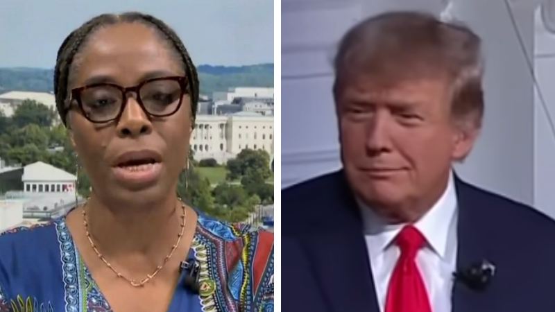 House Democrat Stacey Plaskett says Trump 'needs to be shot'–then corrects herself to 'stopped'