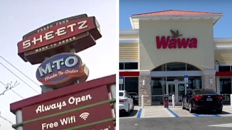 BREAKING: Sheetz is now slightly more popular than Wawa in Pennsylvania, new poll