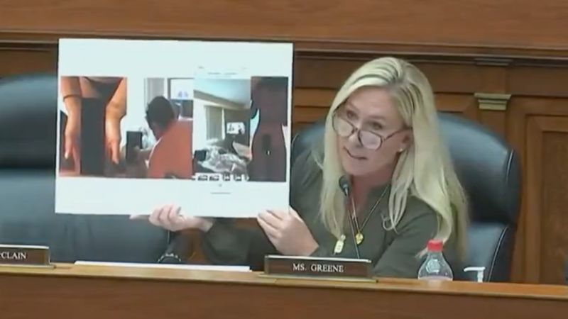 BREAKING: MTG whips out Hunter 'dick pics' during House hearing on alleged Biden family influence peddling
