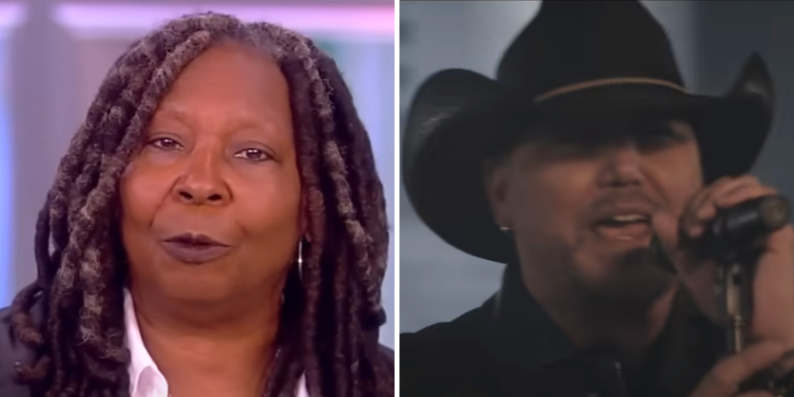 Whoopi Goldberg smears Jason Aldean, says BLM rioters were just 'taking care of people in their town'