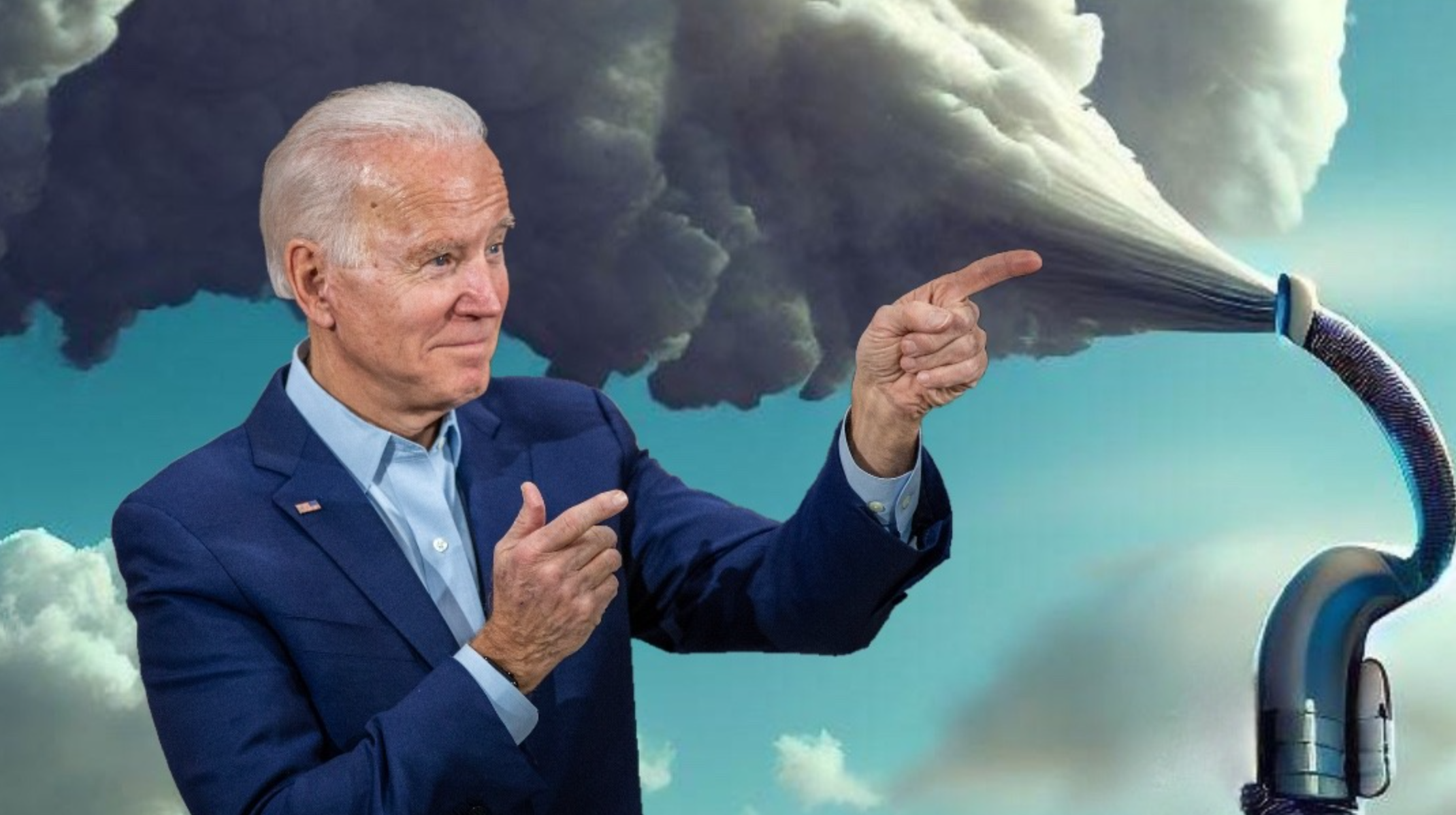 Biden admin to spend $1.2 billion to VACUUM sky of carbon dioxide