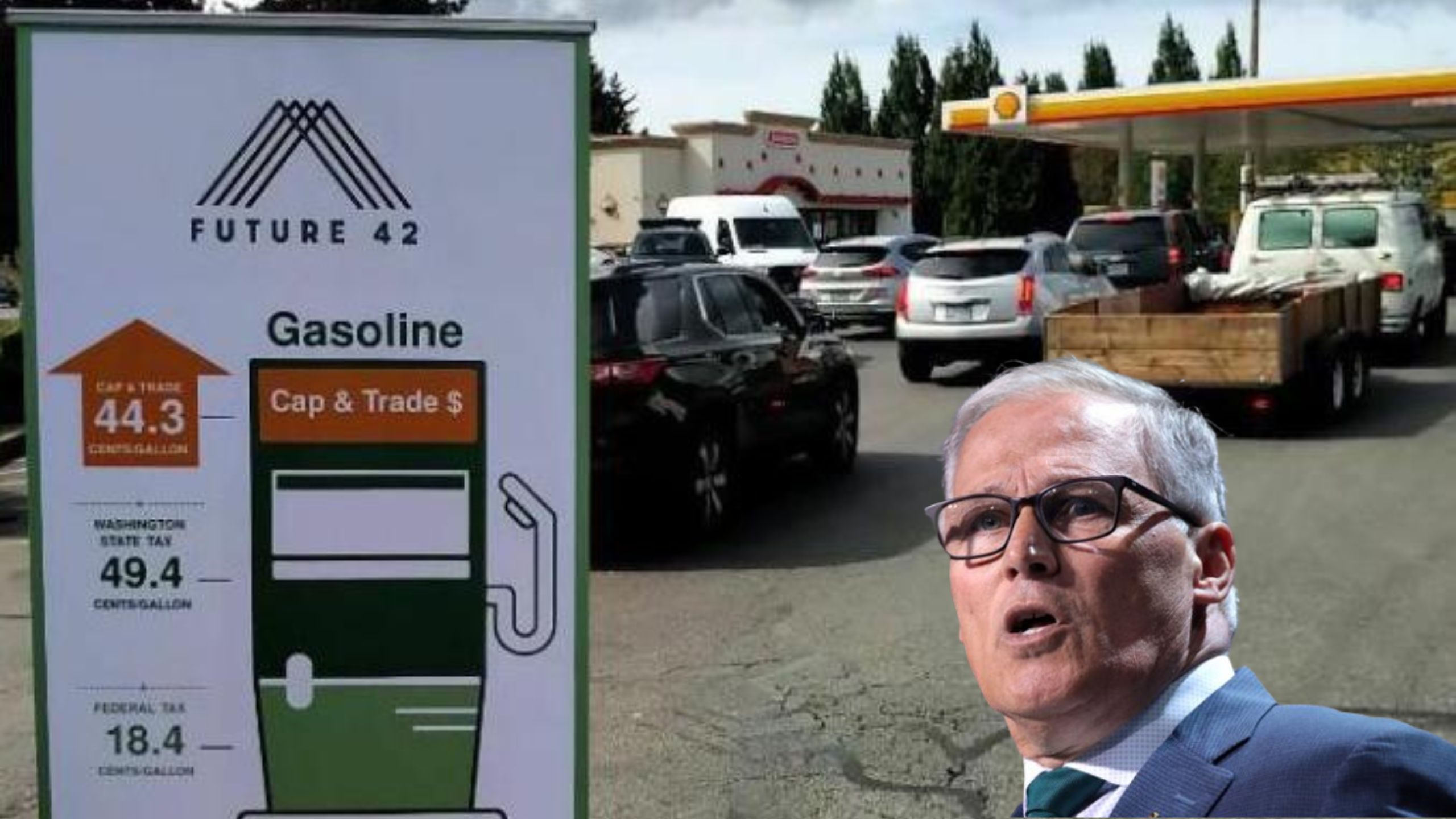 Seattle-area gas station drops prices by over $2 to protest state carbon tax