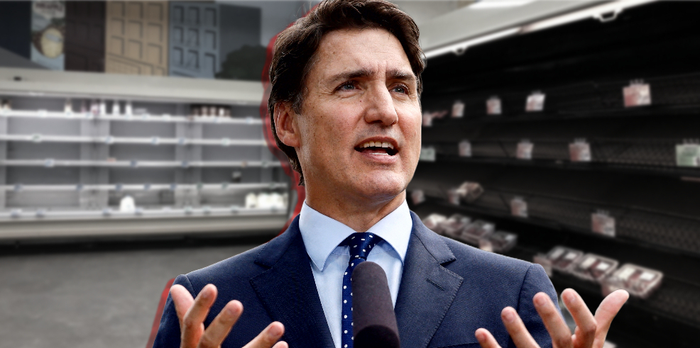 Trudeau threatens grocery stores to lower their prices or face new tax measures