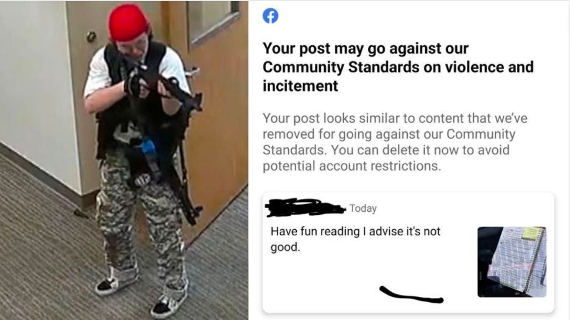 BREAKING: Facebook CENSORS Nashville school shooter manifesto