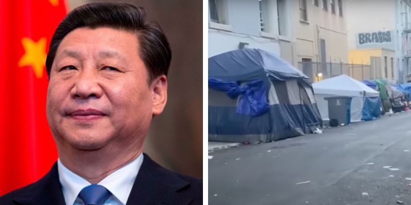 California cleans up homeless camps in San Francisco just for Xi Jinping's visit