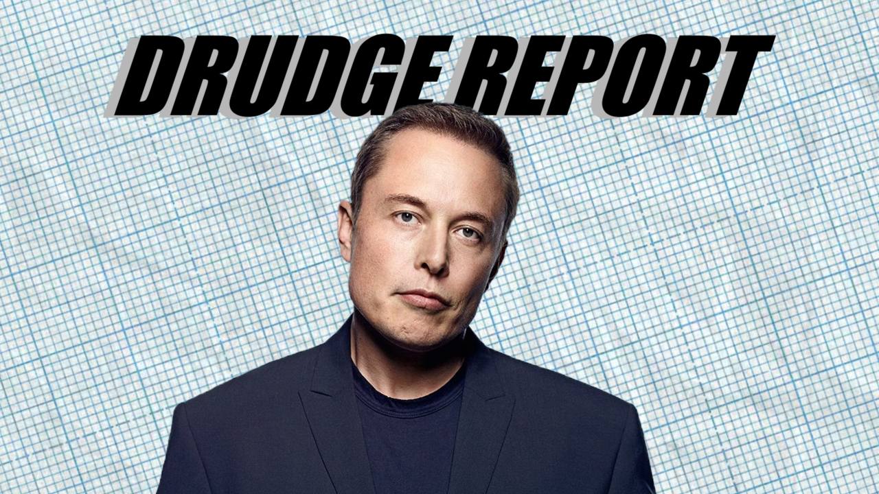 BREAKING: Drudge Report smears Elon Musk, falsely claims he said he wants Jews killed