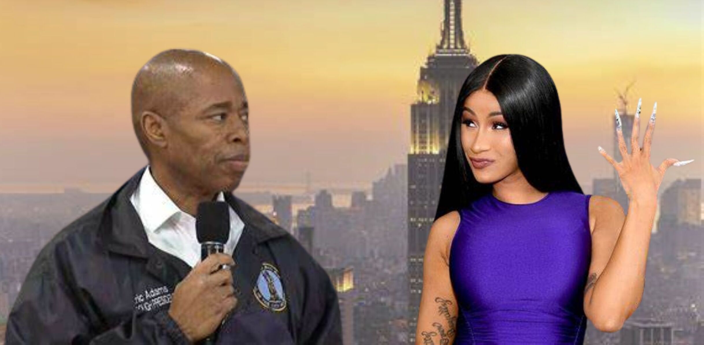 Cardi B slams Eric Adams for brutal cuts to NYPD, says crimes will 'go through the roof'