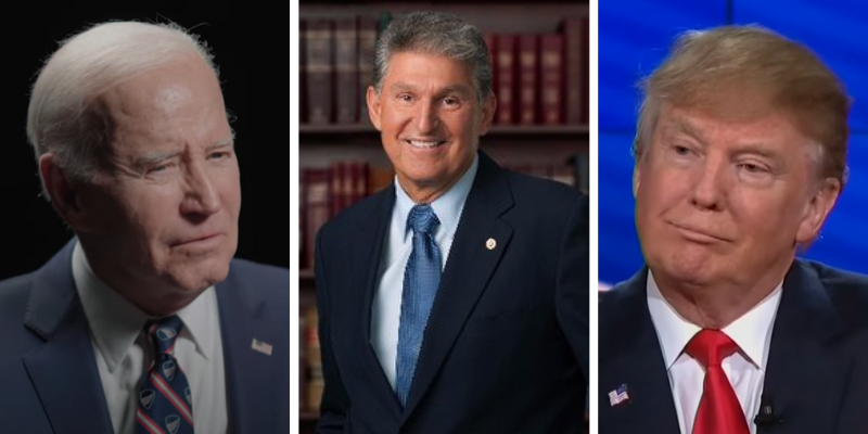 BREAKING: Manchin would 'absolutely' run for president if Biden has 'health scare' or Trump convicted
