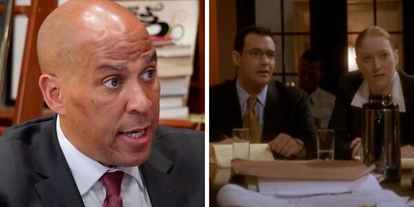 Sen Cory Booker uses West Wing clip to justify funding PBS, NPR