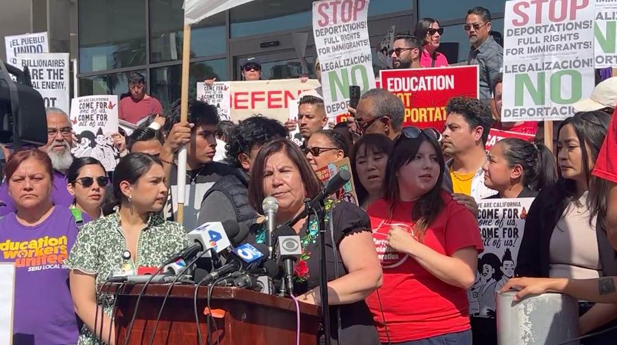 California anti-ICE protest group funded by Biden DHS grant