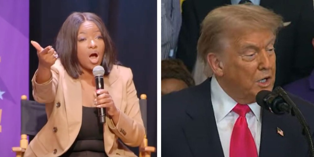 Jasmine Crockett claims Trump's critique of her is racist