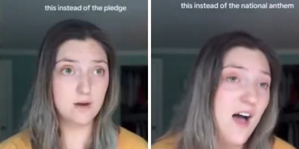 EXCLUSIVE: WA teacher placed on leave after replacing words of National Anthem with 'f*ck ICE, f*ck Trump, free Palestine'
