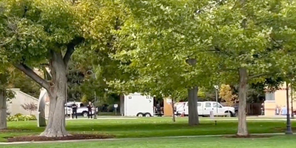 BREAKING: Suspicious package found ahead of TPUSA's Utah State event, building evacuated