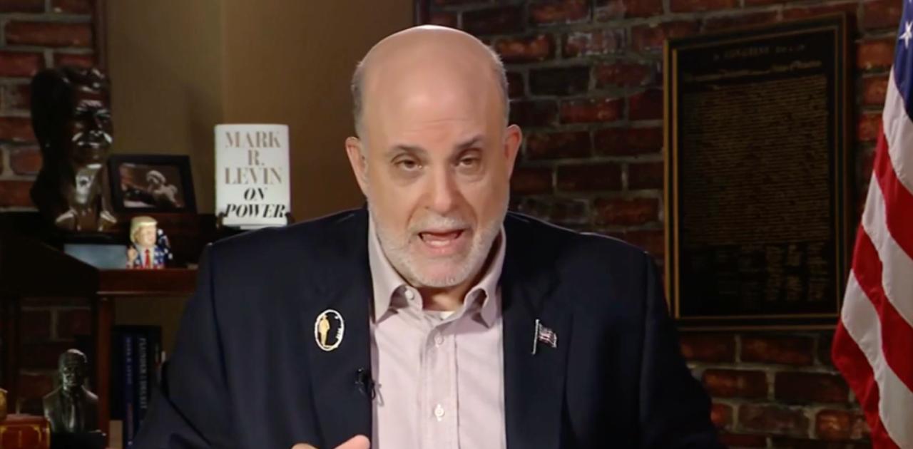 Mark Levin trashes Trump Middle East peace plans