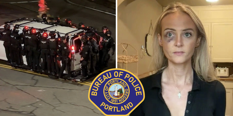 Portland police department smears Post Millennial journalist who was assaulted by Antifa, suggests she invited violence on herself