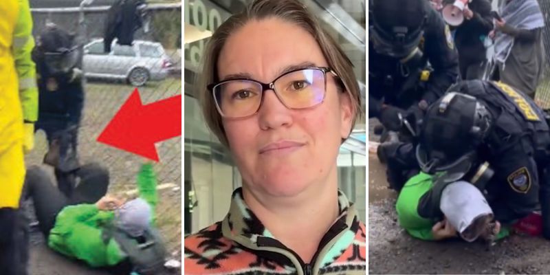 DOJ charges agitator for biting, kicking ICE agent in Portland