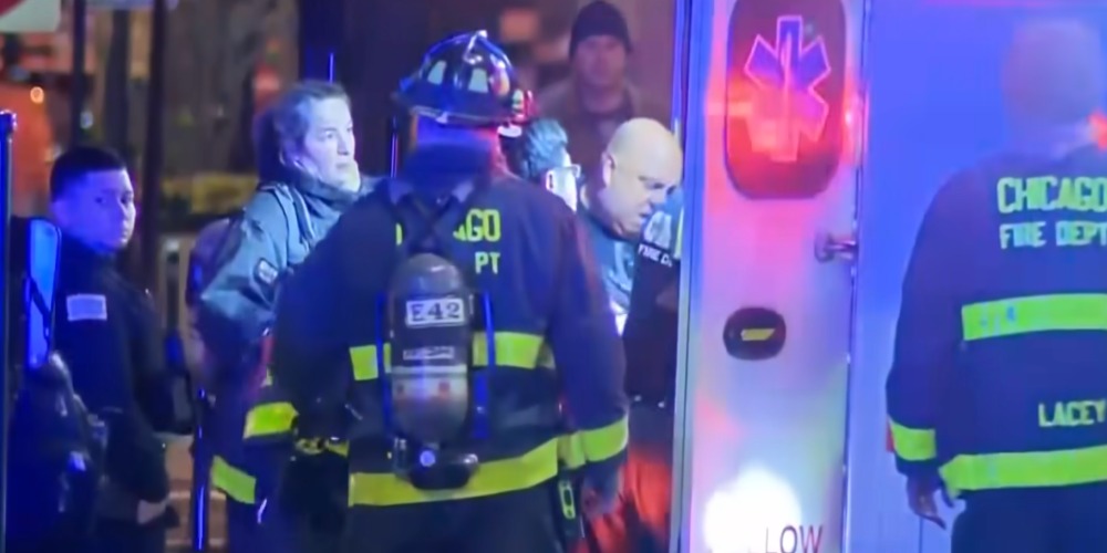 Woman set on fire on Chicago train, person of interest in custody