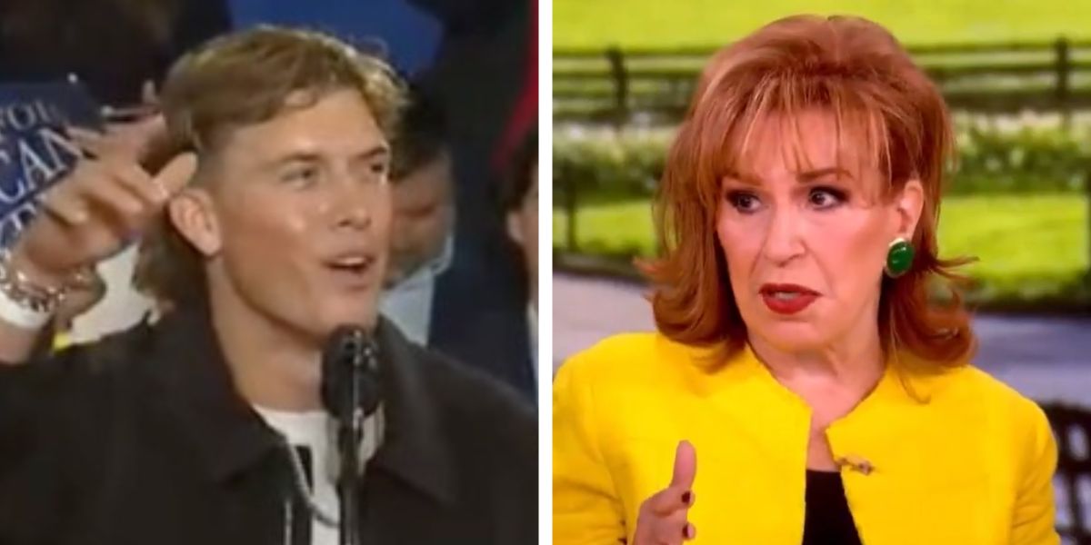 Joy Behar ATTACKS Jaxson Dart for introducing Trump at NYC rally, calls him 'stupid' and 'racist'