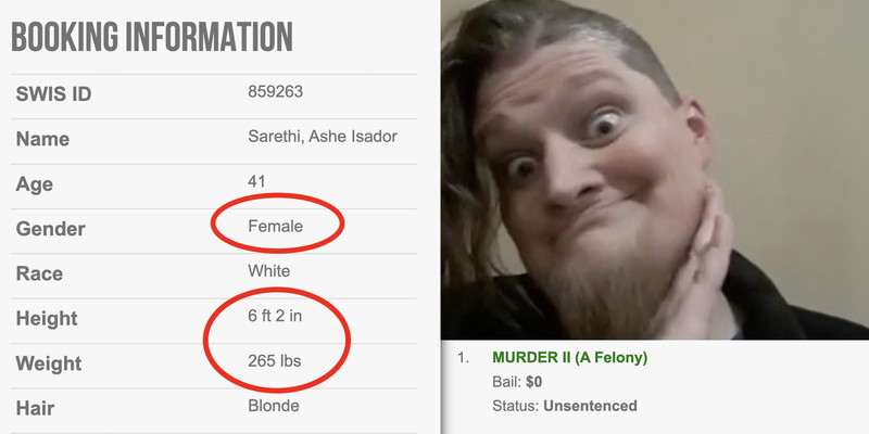 ANDY NGO REPORTS: Portland trans accused murderer has history of brutal violence against women, ex-wife claims