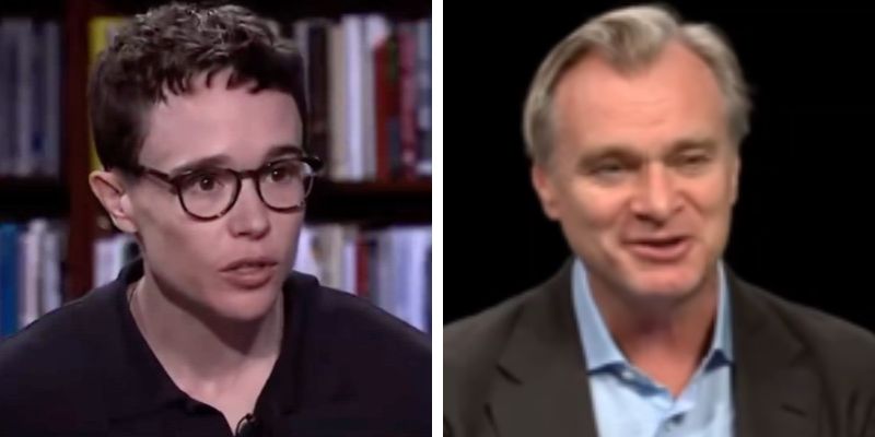 Elliot Page claims animals can be LGBTQ as Christopher Nolan says Page makes a great Greek warrior