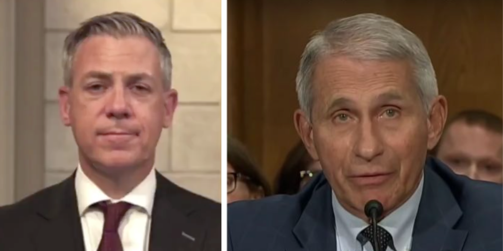 BREAKING: Jim Banks supports holding Fauci in contempt of Congress