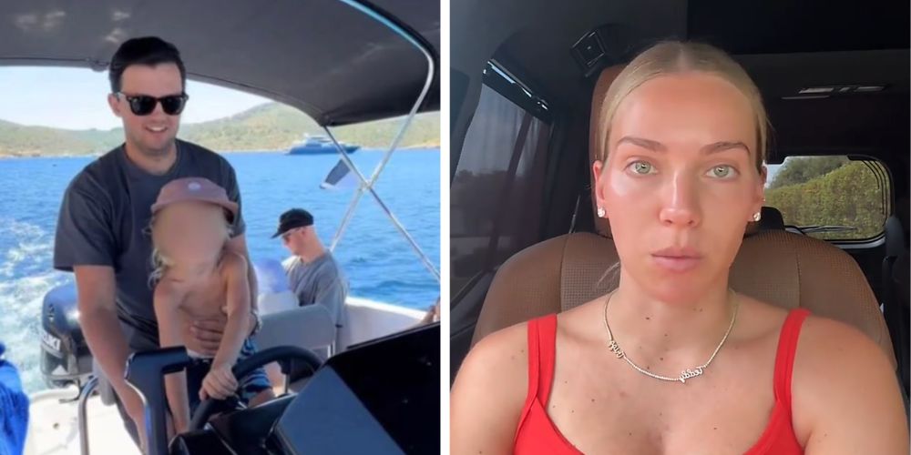 Influencer Emilie Kiser apologizes after son is seen without life jacket on a boat one year after her older son drowned