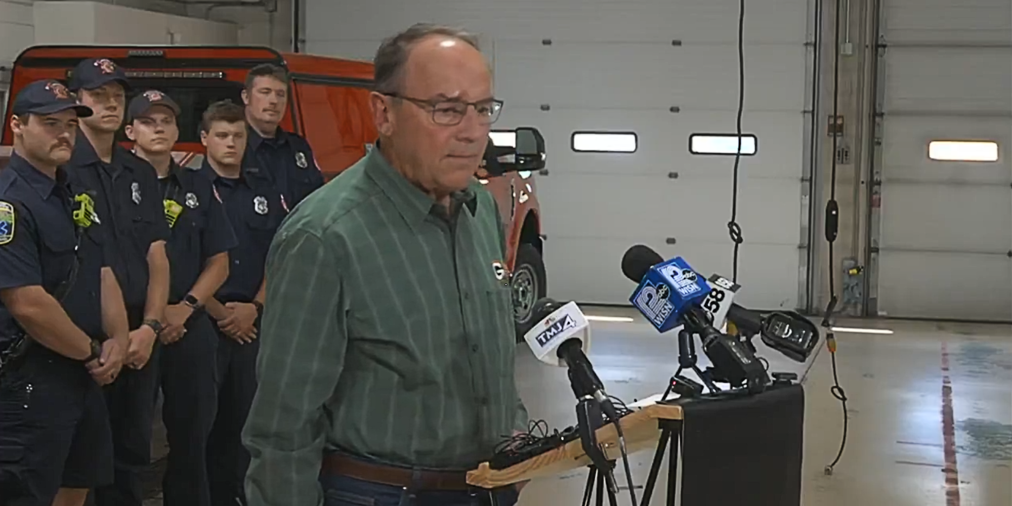 Wisconsin's GOP gubernatorial candidate credits pilot's warning with saving his life before plane crash