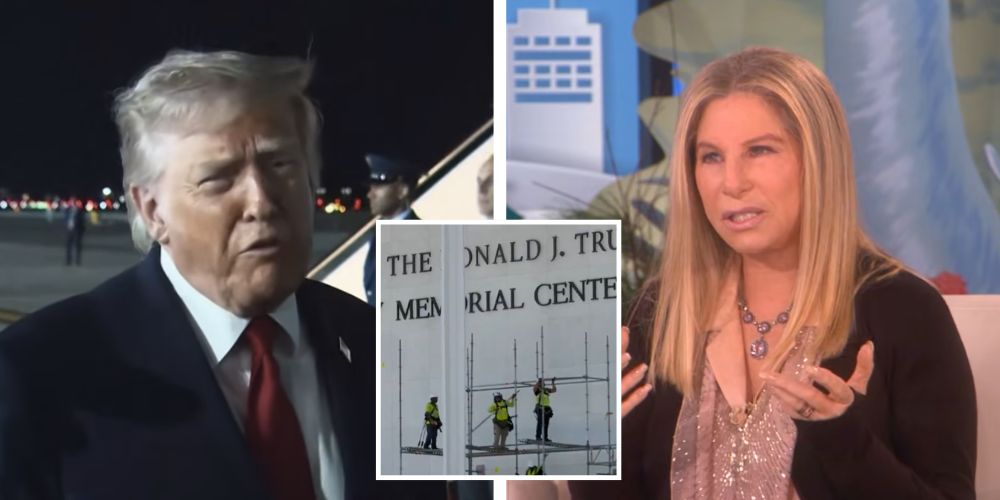 Barbra Streisand rants Trump’s Kennedy Center reno plans are driven by ‘unchecked ego’