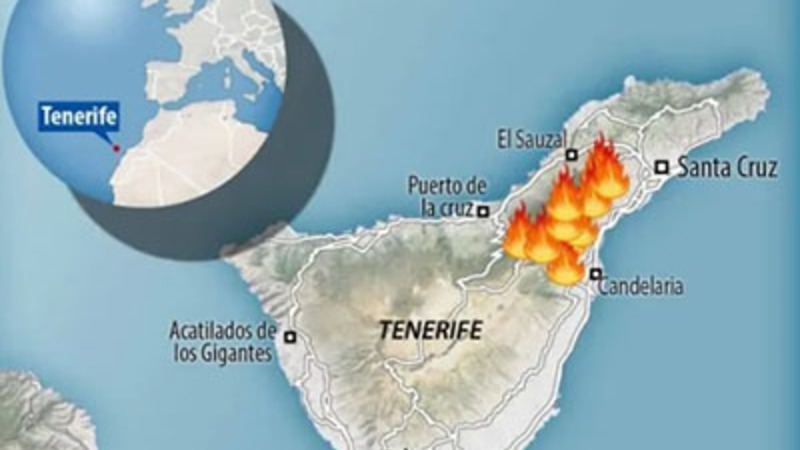 Climate change update: Manhunt underway for arsonists in Canary Islands, Spain