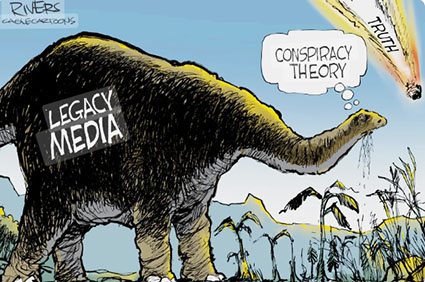 Good news: The humbling of AP and the slow death of that dinosaur, legacy media