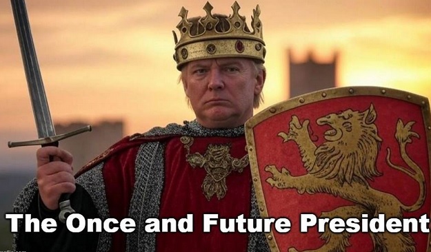 Is noting sacred? First the sombreros, then 'long live the Trump'