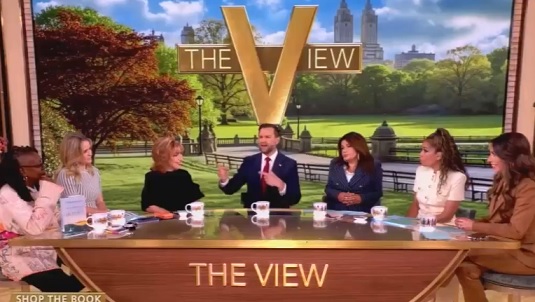 Cage match on The View: J.D. Vance provides unfamiliar context