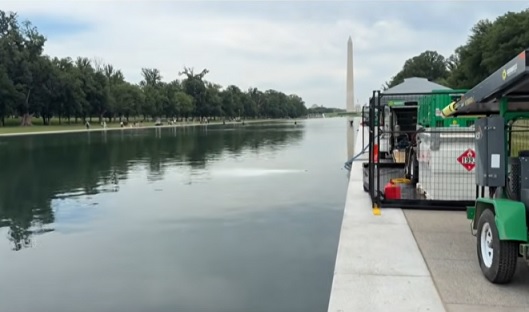 Pirro: Serious charges for vandals who poured chemicals in Reflecting Pool