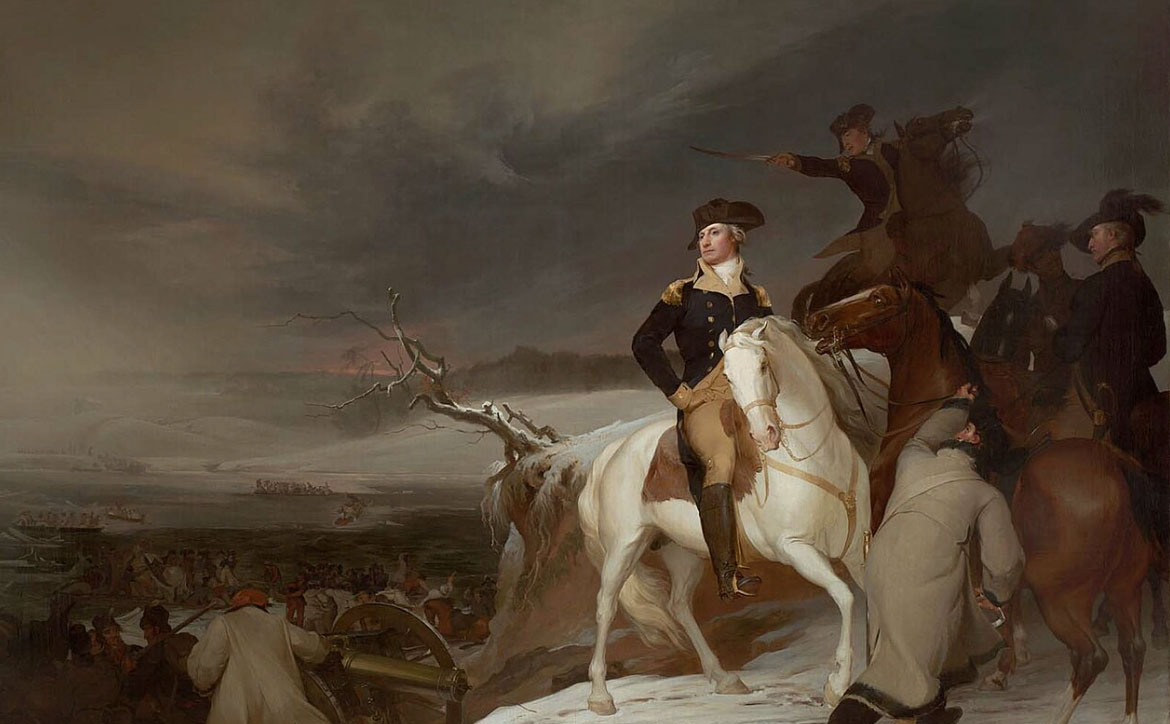 Unvanquished since 1776: A new nation reversed its fortunes in a bitter winter storm