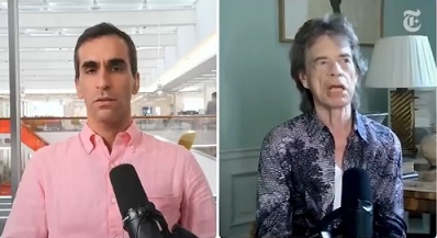 Mick Jagger irks NY Times podcaster by defending Elon Musk