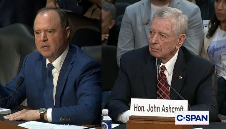 Ex-AG Ashcroft explains concept of ‘public enemies’ at Todd Blanche hearing