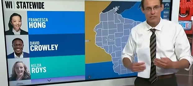 Democrat media stunned in Milwaukee: Was Francesca Hong robbed by voting data fraud?