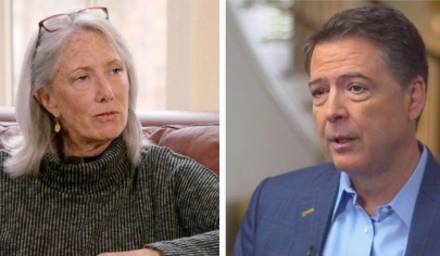 Forethought? Comey’s wife texted him 2 minutes before his ‘86-47’ seashells post