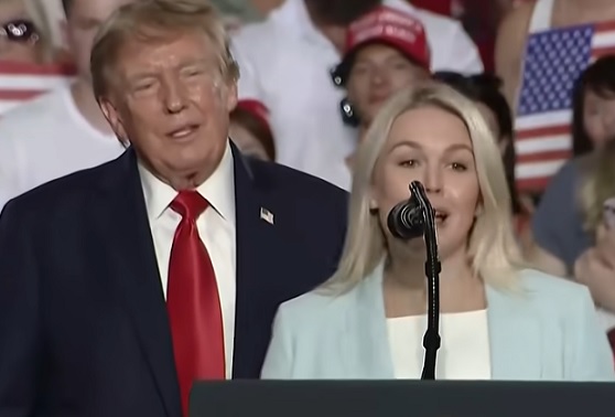 ‘You haven’t heard the last from her’: Trump’s salute to Karoline Leavitt in Myrtle Beach