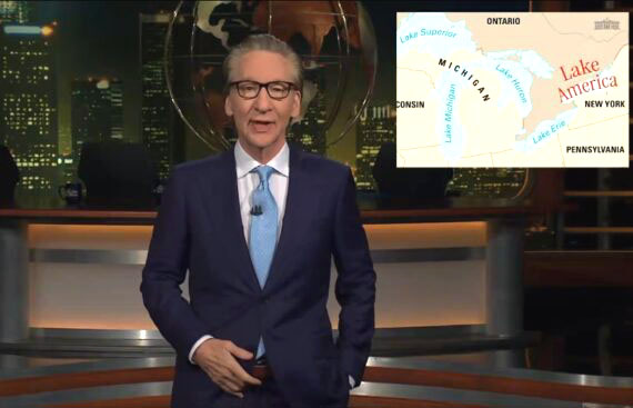 Bill Maher skewers Left’s outrage over ‘Lake America’; Google updates maps